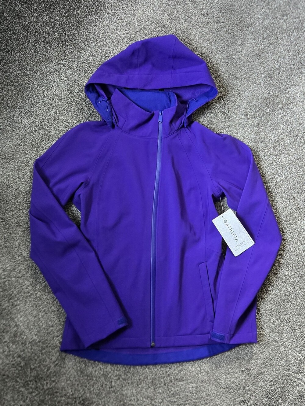 Athleta Glacier Softshell Jacket NEW size XS